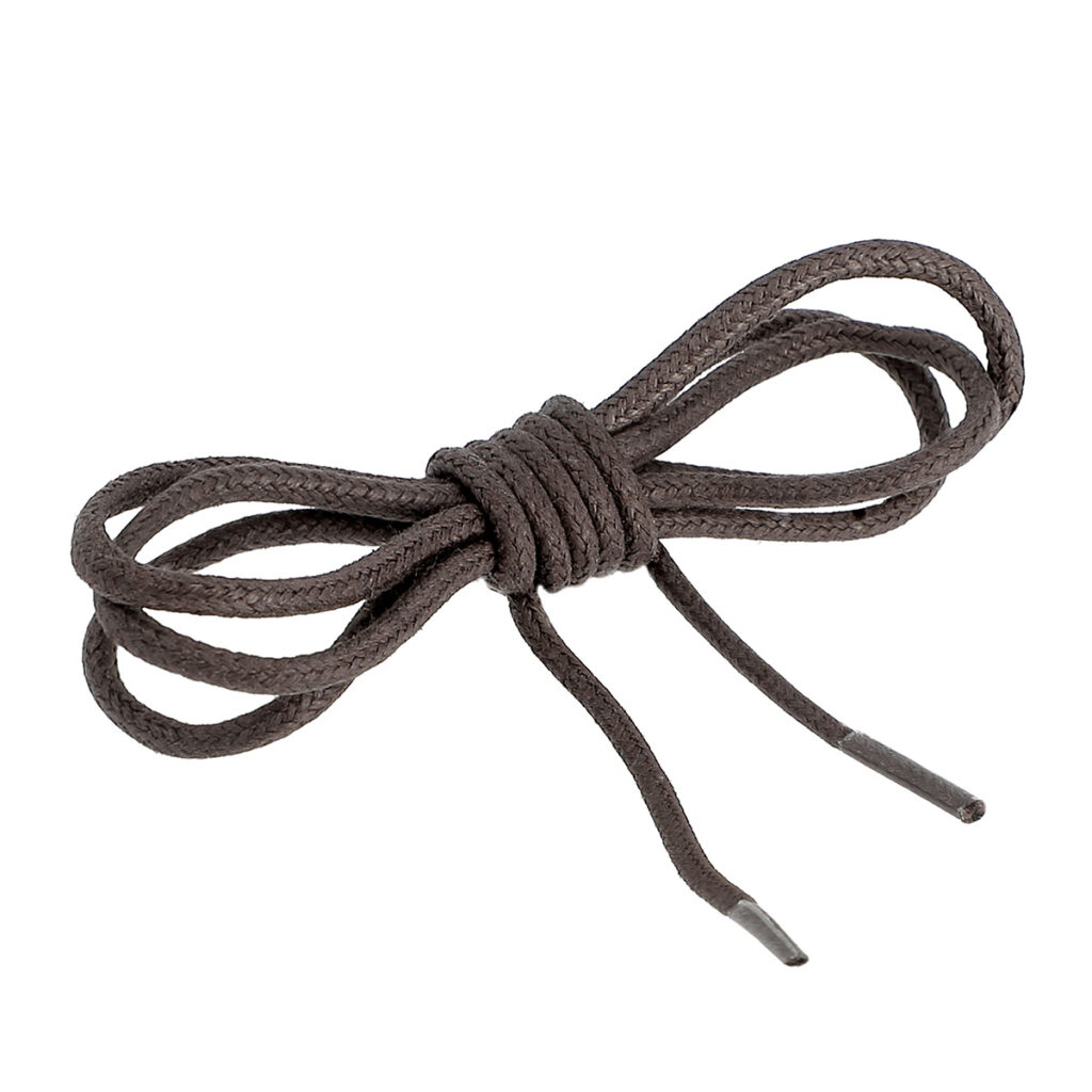 Lacet Plat Ciré Fin - Accessoires Chaussures