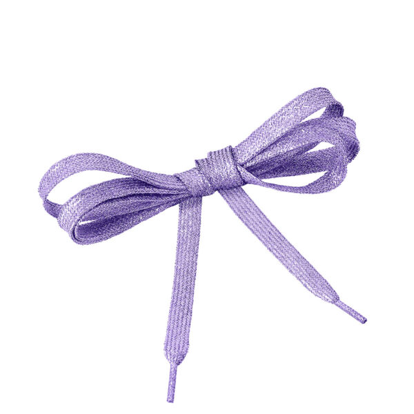 Lacets pailletés violets - Trott & Go